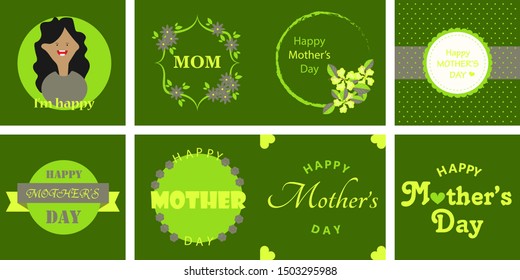 Happy Mother's Day Calligraphy Background