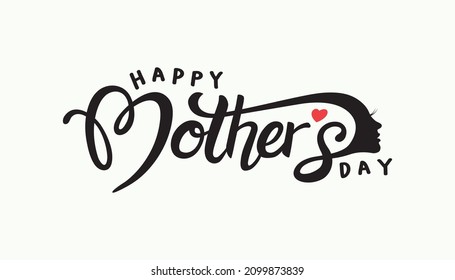 Happy Mother's Day Calligraphy Background