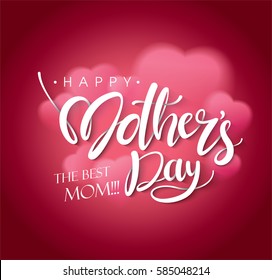 Happy Mother's Day Calligraphy Background