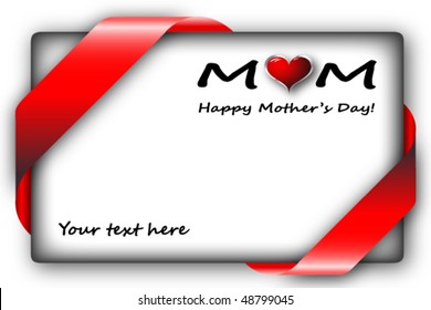 Happy mothers day card