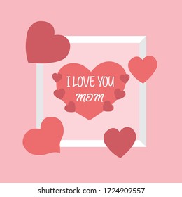 Happy mothers day card congratulates