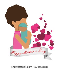 happy mothers day celebration greeting