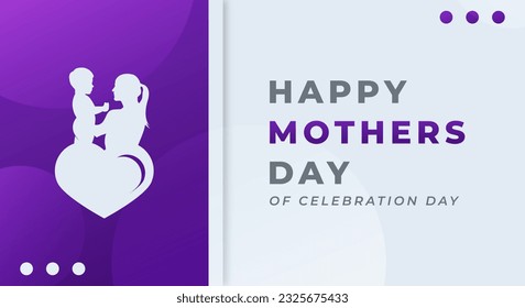 Happy Mothers Day Celebration Vector Design Illustration for Background, Poster, Banner, Advertising, Greeting Card
