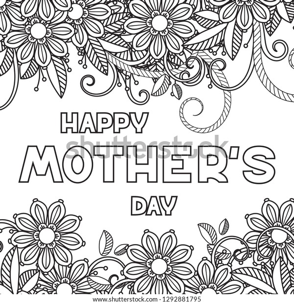 710 Top Coloring Pages For Adults Mothers Day Download Free Images