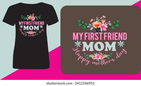 HAPPY MOTHERS DAY Custom t-shirt design