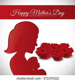 Happy Mothers day design 