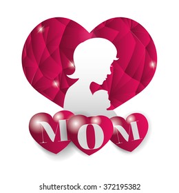 Happy Mothers day design 