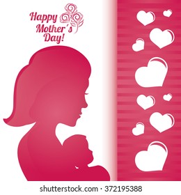 Happy Mothers day design 