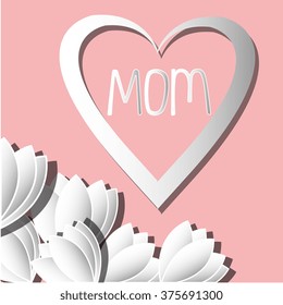 happy mothers day design 
