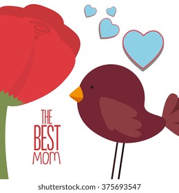 happy mothers day design 