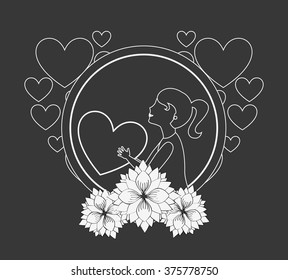 happy mothers day design 