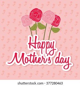 happy mothers day design 