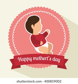 happy mothers day  design 