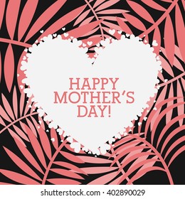 happy mothers day design 