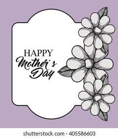 happy mothers day design 