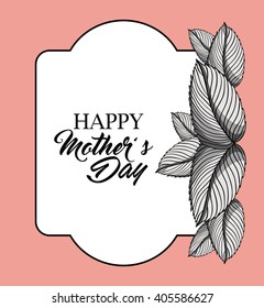 happy mothers day design 