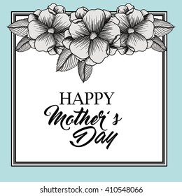 happy mothers day design 