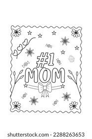 Happy mother's Day design for mom lover