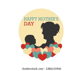 Happy Mother's Day - Design - vector - eps.10