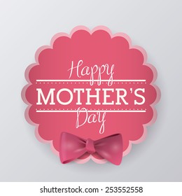 happy mothers day design, vector illustration eps10 graphic 