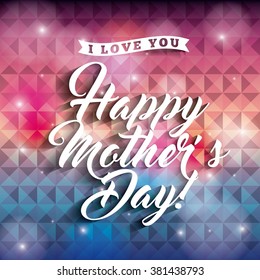 happy mothers day design, vector illustration eps10 graphic 