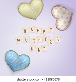 Happy mothers day. EPS 10 vector file included