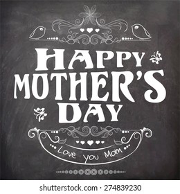 3,154 Happy Mothers Day Chalkboard Images, Stock Photos & Vectors ...