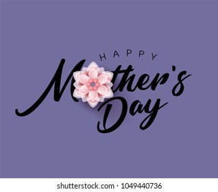 Feliz Día de la Madre con Flor