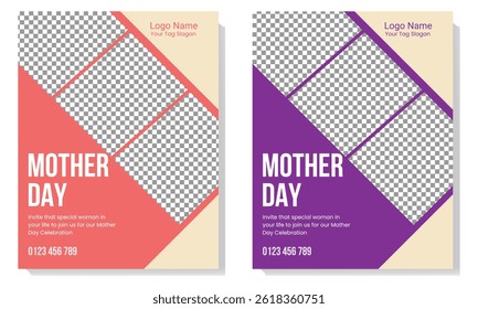 Happy Mother's Day Flyer Template