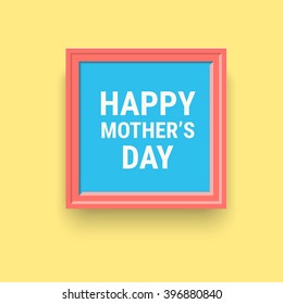happy mothers day frame for your design