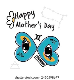 Happy Mother's Day Gemini Card
