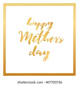 Happy Mother's Day gift congratulation card. Gold glitterl. Mothering Sunday. Mother's day. Mothers day. Mothers and motherhood