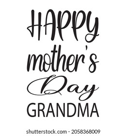 happy mother's day grandma quote letter