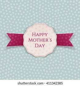 Happy Mothers Day greeting Banner Template