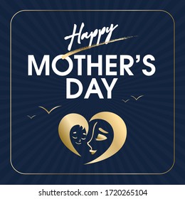 Happy Mother's Day greeting card.