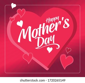 Happy Mother's Day greeting card.