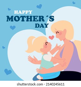 Happy Mothers day greeting card