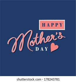 happy mothers day hand lettering handmade calligraphy