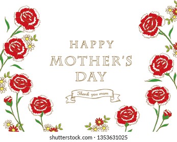 Happy Mother's Day illustration