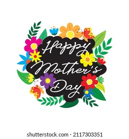 Happy Mother's Day Illustration Vector