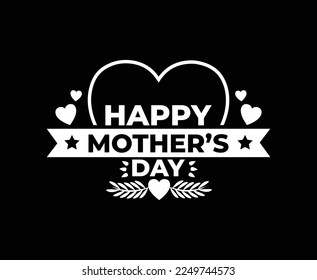 Happy Mother's Day illustration Vector T-shirt Design