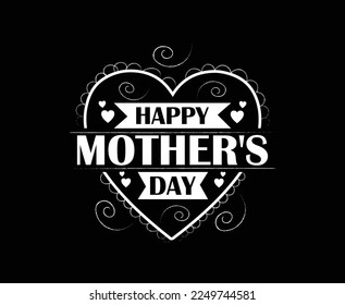 Happy Mother's Day illustration Vector T-shirt Design