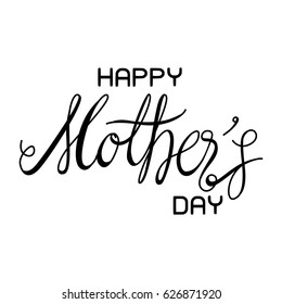 Happy Mother's Day Letter Vector