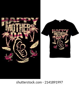 Happy Mother's Day lettering -T-Shirt. Handmade calligraphy vector illustration. Mother's day card .Mother's Day Gift, Gift For Mom, Funny Mother's Day Shirts, Gift For Her, Shirt For Grandma, Grandma