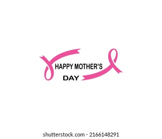 Happy mother's day logo design