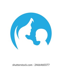 Happy Mothers Day logo vector illustration design.Happy Mother's Day to all mother lovers