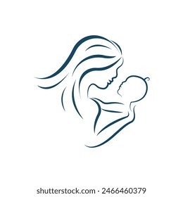 Happy Mothers Day logo vector illustration design.Happy Mother's Day to all mother lovers