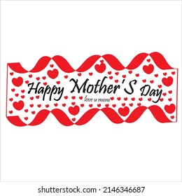 happy mothers day love clipart