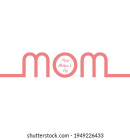 Happy Mother's Day. Mom banner