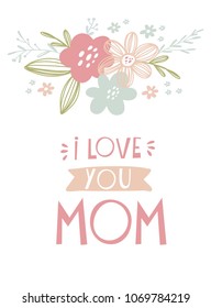 Happy Mother's day postcard. 